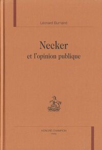 Necker et l'opinion publique