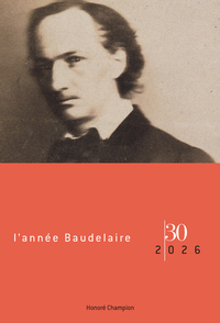 revue L’année Baudelaire N° 30 - 2026