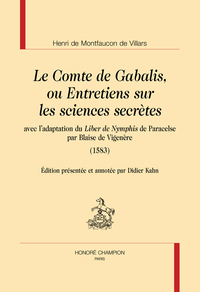 Le Comte de Gabalis ou Entretiens sur les sciences secrêtes