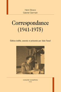 Correspondance (1941-1975)