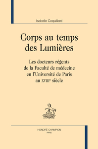 Corps au temps des Lumières