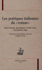 Les poétiques italiennes du "roman"