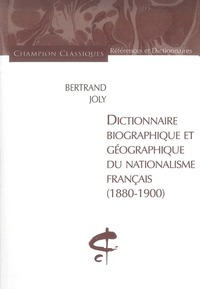 Dictionnaire biographique et géographique du natio
