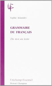Grammaire du français