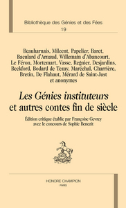 Les génies instituteurs et autres contes fin de siècle