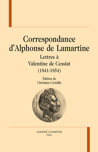 Correspondance d'Alphonse de Lamartine