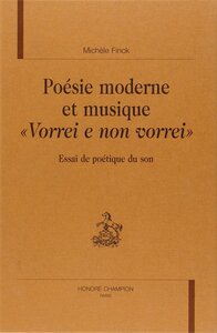 Poésie moderne et musique - vorrei e non vorrei