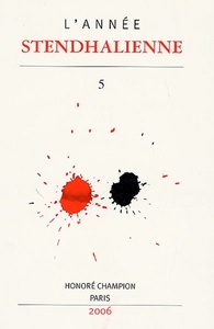 L’Année stendhalienne N° 5 – 2006.