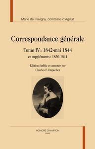 Correspondance générale