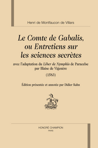 LE COMTE DE GABALIS OU ENTRETIENS SUR LES SCIENCES SECRETES...