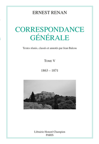 Correspondance générale