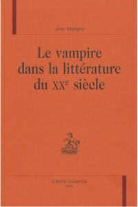 Le vampire dans la littérature du XXe siècle