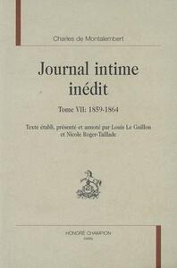 Journal intime inédit T7 : 1859-1864