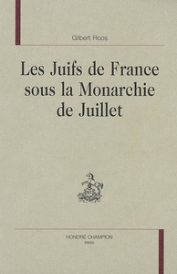 Les Juifs de France sous la monarchie de Juillet