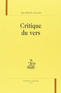 Critique du vers