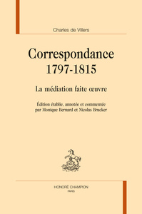 CORRESPONDANCE T1 1797-1815