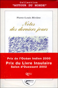 Notes des derniers jours - roman