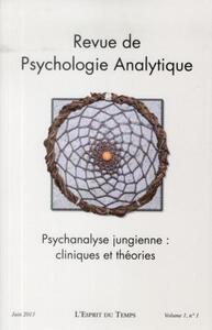 Revue de psychologie analytique volume 1, n°1, juin 2013