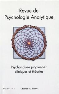 Revue de psychologie analytique n°3, hiver 2014