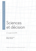 Sciences et décision - 3e Congrès de la SPS [du 12 au 15 novembre 2009]