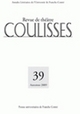 Coulisses, n° 39/Automne 2009