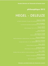 PHILOSOPHIQUE 2012. HEGEL - DELEUZE