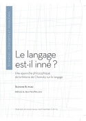Le langage est-il inné ? - une approche philosophique de la théorie de Chomsky sur le langage