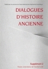 DIALOGUES D'HISTOIRE ANCIENNE. SUPPLEMENT 2