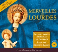 CD MERVEILLES DE LOURDES - HISTOIRES LUES - AUDIO