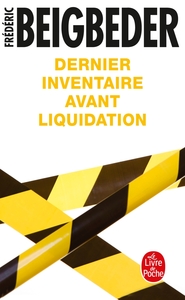 Dernier inventaire avant liquidation