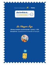 Les timbrés de l'histoire Le Moyen Âge CE2 valisette enseigant / eleve Edition 2025