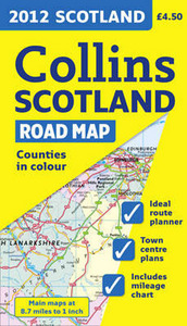 **MAP OF SCOTLAND 2012