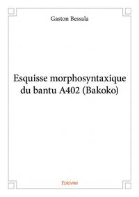 Esquisse morphosyntaxique du bantu a402 (bakoko)