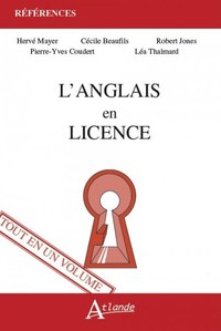 L'anglais en licence