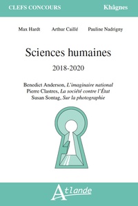 Sciences humaines 2018-2020, B.Anderson L'imaginaire national, P.Clastres La