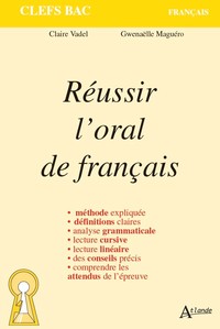 Réussir l'oral de français