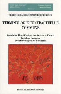 TERMINOLOGIE CONTRACTUELLE COMMUNE