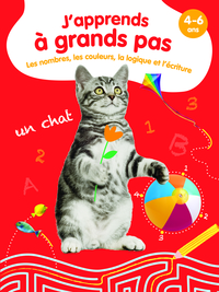 LES NOMBRES, LES COULEURS, LA LOGIQUE ET L'ECRITURE - J'APPRENDS A GRANDS PAS - 4-6 ANS