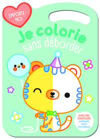 JE COLORIE SANS DEBORDER - LE CHAT