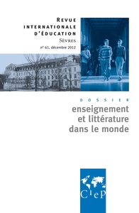 ENSEIGNEMENT ET LITTERATURE DANS LE MONDE - REVUE INTERNATIONALES D'EDUCATION SEVRES 61