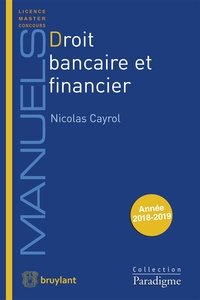 Droit bancaire et financier