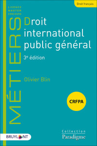 DROIT INTERNATIONAL PUBLIC GENERAL 3ED