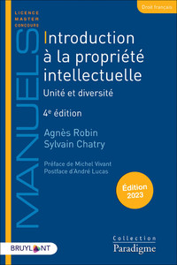 Introduction à la propriété intellectuelle - Unité et diversité