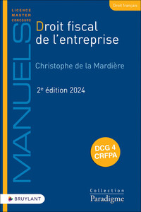 DROIT FISCAL DE L'ENTREPRISE 2ED 2024