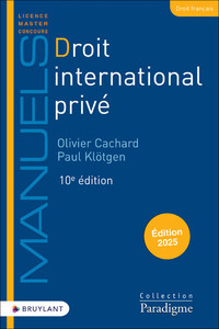 DROIT INTERNATIONAL PRIVE