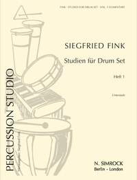 STUDIES FOR DRUM SET - UNTERSTUFE. PERCUSSION.