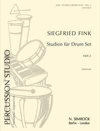 STUDIES FOR DRUM SET - MITTELSTUFE. PERCUSSION.