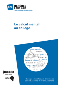 Le calcul mental au collège