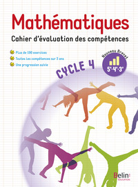 Mathématiques Cycle 4, Cahier d'évaluation des compétences - Nouveau Brevet