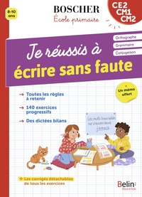 JE REUSSIS A ECRIRE SANS FAUTE